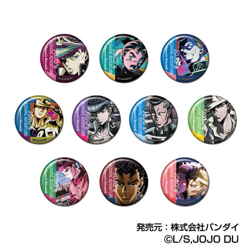 Memory CAN Badges Jojo's Bizarre Adventure Diamond is Unbreakable (Box of 10) [HasePro][Trading]
