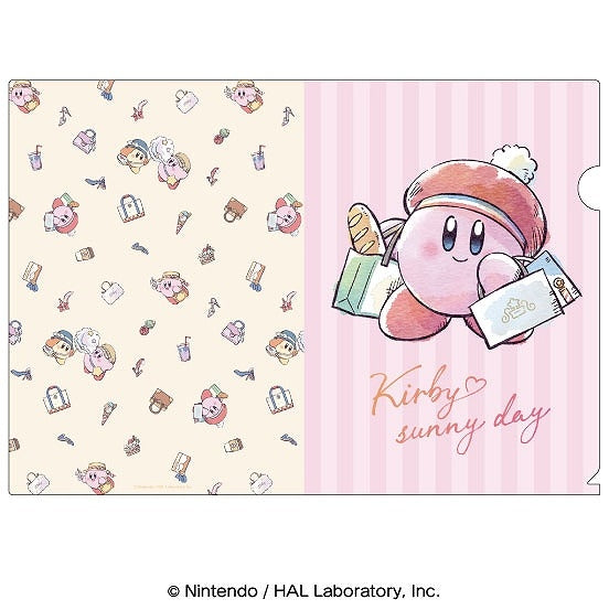 星のカービィ カービィ・サニーデイ クリアファイル [エンスカイ][GOODS]