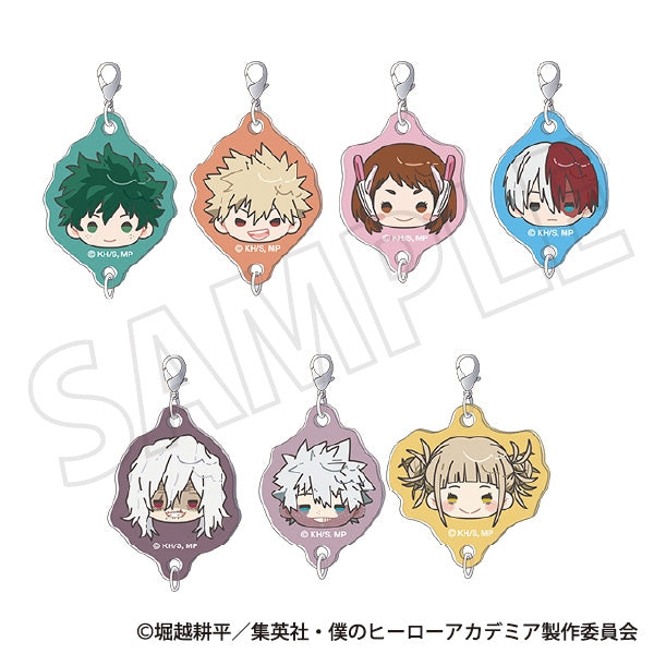 My Hero Academia Connectible Acrylic Charm Collection 1 Box / 7 Pieces [Movic][Trading]