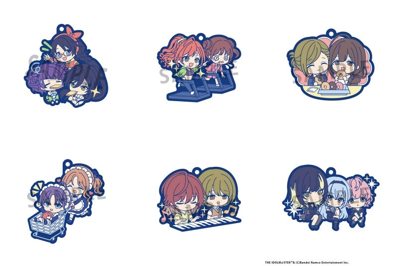 Rubber Mascot Buddy Colle The Idolmaster Shiny Colors Vol. 2 Box of 6 [MegaHouse][Trading]