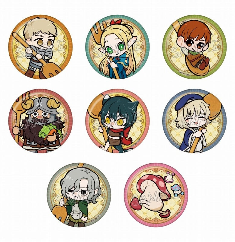 ダンジョン飯 デフォルメ 缶バッジ 1箱8個入り [ツインクル][トレーディング]