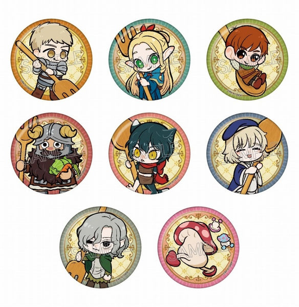 ダンジョン飯 デフォルメ 缶バッジ 1箱8個入り [ツインクル][トレーディング]