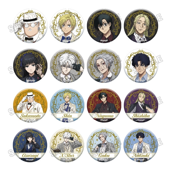 TV Anime "SAKAMOTO DAYS" Newly Illustrated Can Badge Collection [JF26] 1 Box of 16 [Medicos Entertainment][Trading]