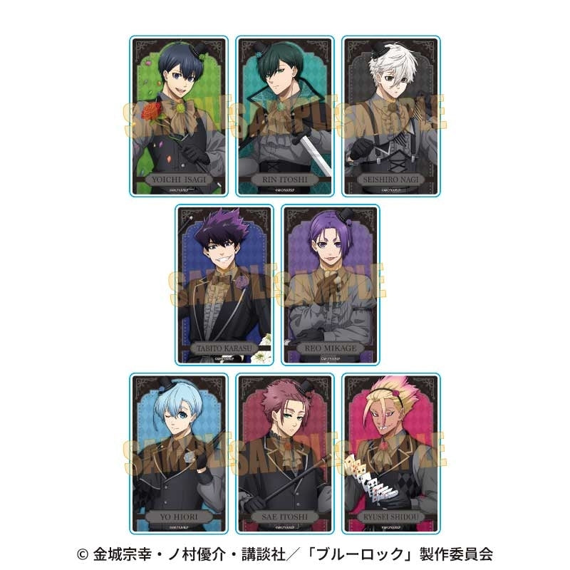 Trading Acrylic Card Blue Lock / Magician ver. 1 Box (8 Pieces) [Bell House][Trading]