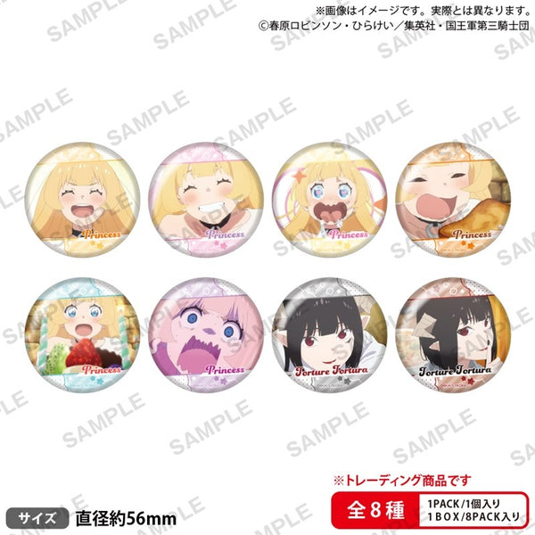 TV Anime "Princess Jellyfish" Torture Time Trading Can Badge Scene Shots ver. 1 Box of 8 [Bushiroad Creative][Trading]