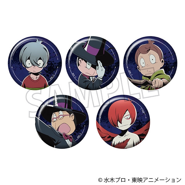 Shigeru Mizuki Akuma-kun Character Badge Collection 1 Box / 5 Pieces [Movic][Trading]