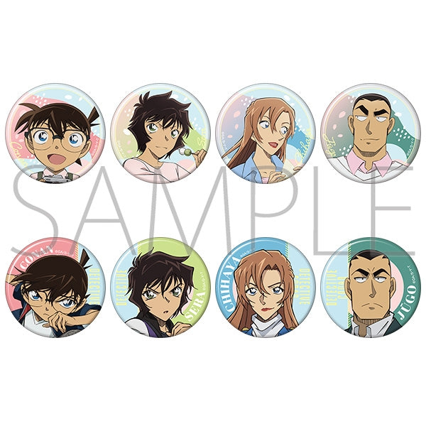 Detective Conan Character Badge Collection / Cherry Blossom Viewing, 1 box of 8 [Movic][Trading]