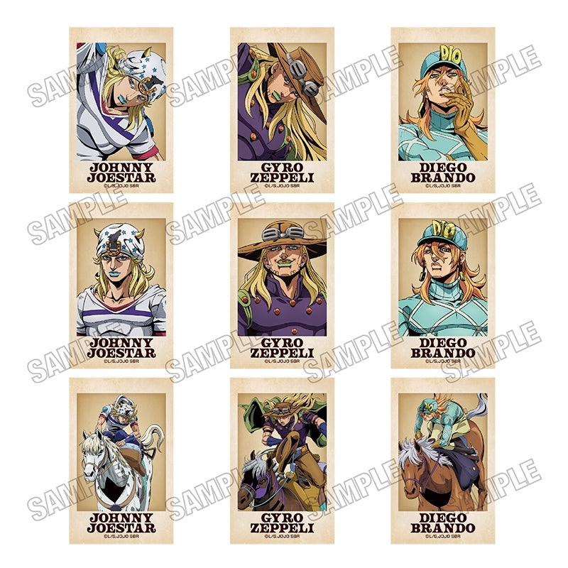 Anime "Steel Ball Run: JoJo's Bizarre Adventure" Mini Photo Card Collection [JF26] 1 Box (9 Packs) [Medicos Entertainment][Trading]