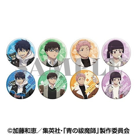 TVアニメ「青の祓魔師 島根啓明結社篇」 ラメキラカンバッジコレクション 1箱8個入り [エンスカイ][トレーディング]