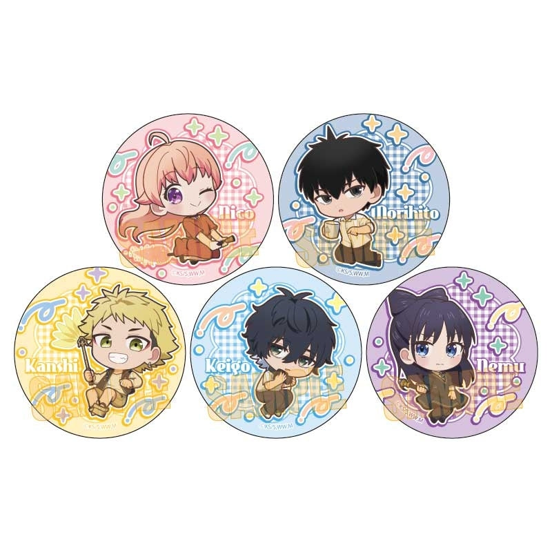 Trading Can Badge TV Anime "Witch Watch" / Pukasshu Box of 5 [Bell House][Trading]