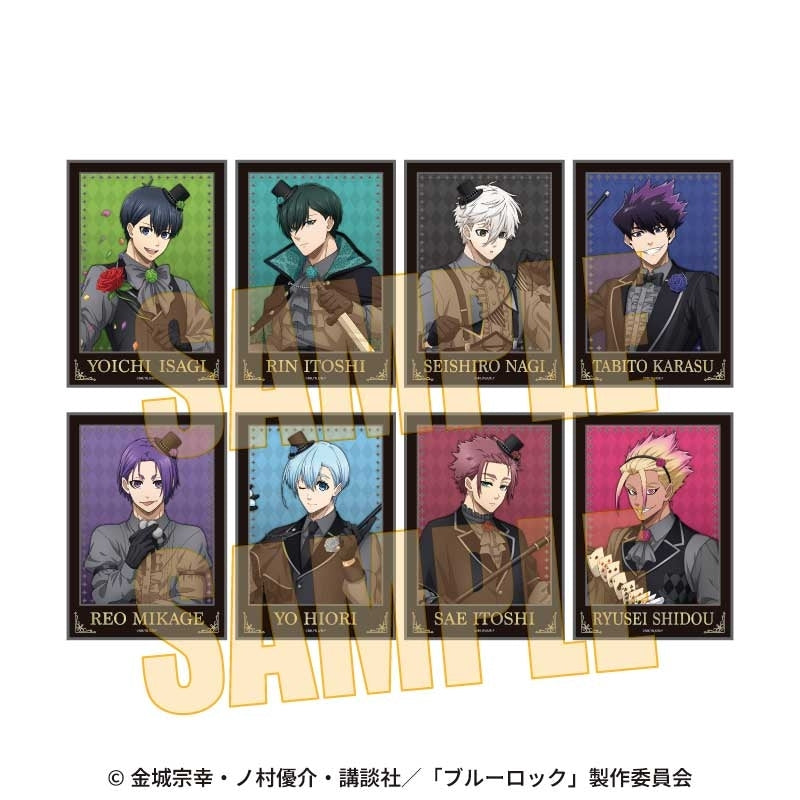 Trading Foil-Pressed Bromides Blue Lock/Magician ver. 1 Box of 8 [Bell House][Trading]