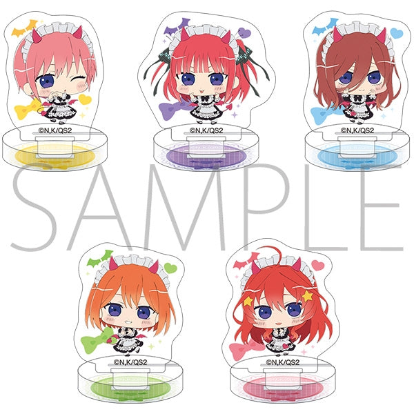 五等分の花嫁* ちゅあスタ(ミニチュアアクリルスタンドコレクション)/ちみっつ 1箱5個入り [ムービック][トレーディング]