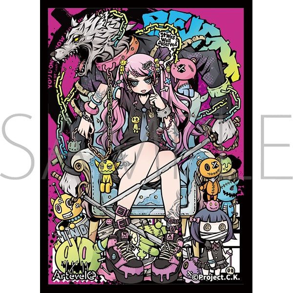 Artevelo カードスリーブ Project.C.K. 「stickout」(art-018) [ムービック][カードサプライ]