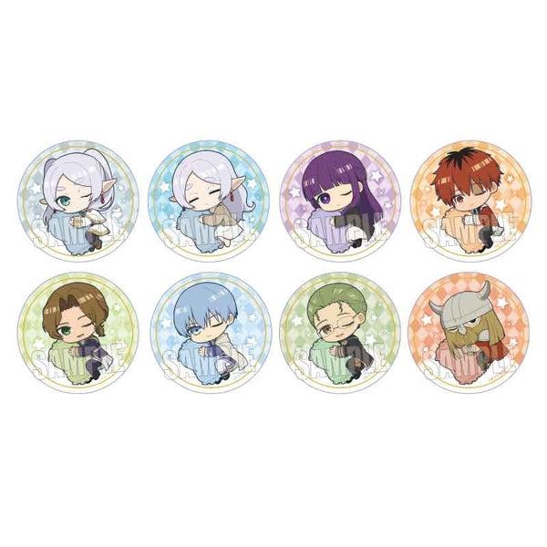トレーディング缶バッジ 葬送のフリーレン/ぎゅぎゅっと おやすみver. 1個 [ベルハウス][トレーディング]
