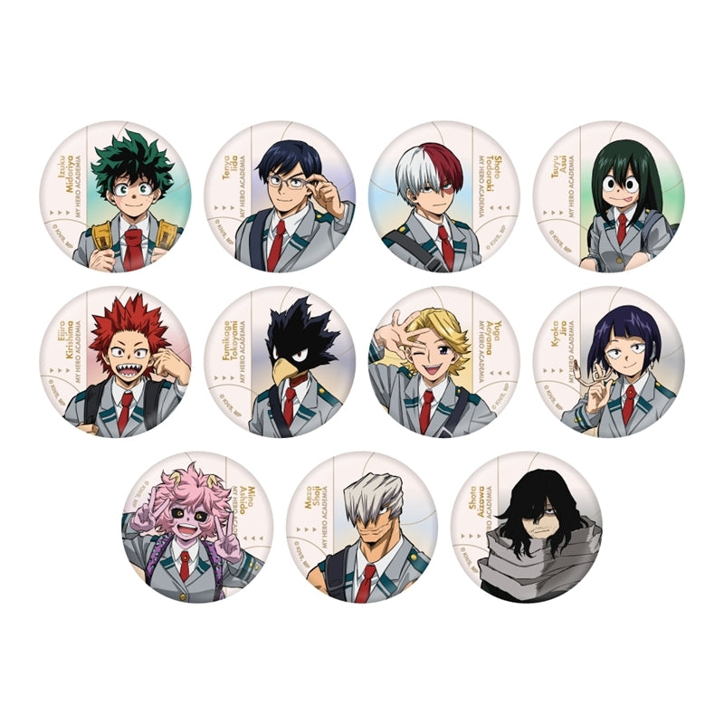 My Hero Academia Epilogue Visual Trading Holographic Can Badge A [All 11 Types] 1 box of 11 pieces [Toho][Trading]