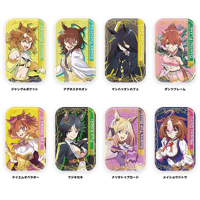 劇場版｢ウマ娘 プリティーダービー 新時代の扉｣ ホイルまるかくカンバッジ 1箱 8個入[エンスカイ][トレーディング][新作]