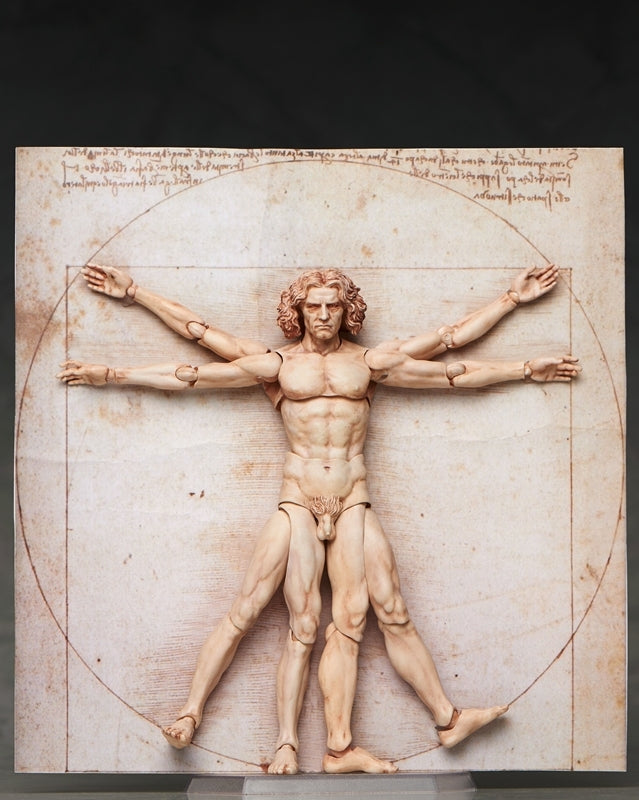 Table Museum figma Vitruvian Man [FREEing][Figure]