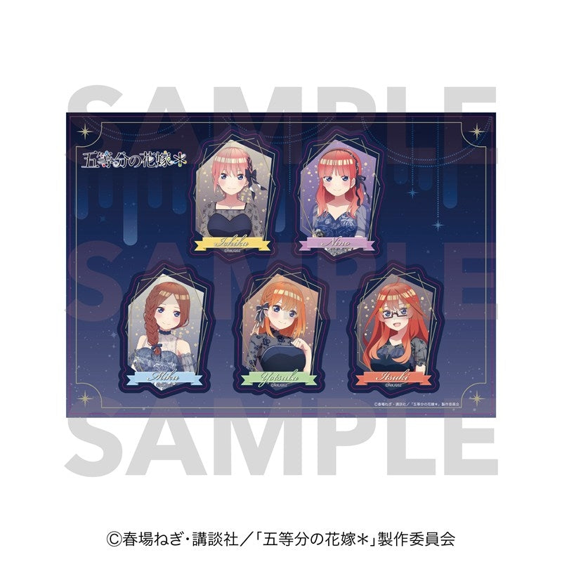 「五等分の花嫁*」ステッカーセット Night sky color Dress [イーディス][GOODS]