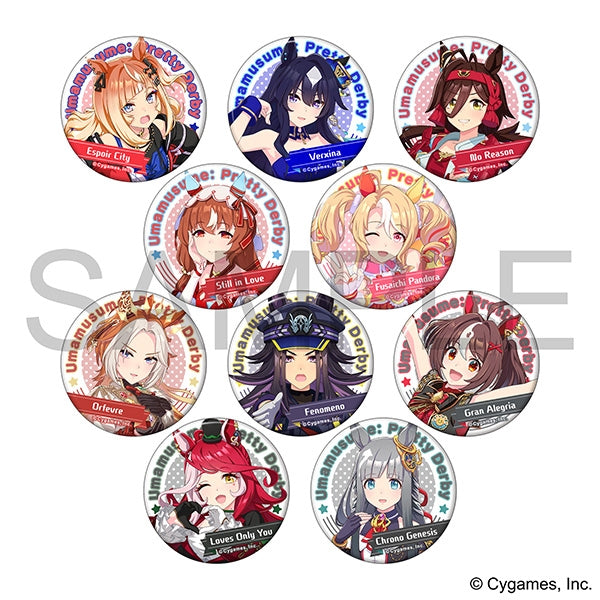 Umamusume: Pretty Derby Character Badge Collection / Vol. 12 Box of 10 [Movic][Trading]
