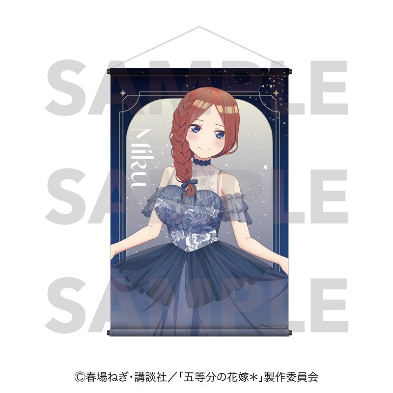 The Quintessential Quintuplets* B2 Tapestry Night Sky Color Dress Miku Nakano [Eithis][GOODS]