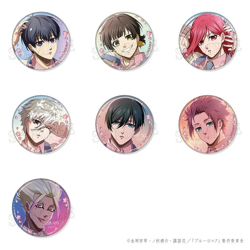ブルーロック SAKURA トレーディング箔押し缶バッジ 1箱7個入り [amie][トレーディング]