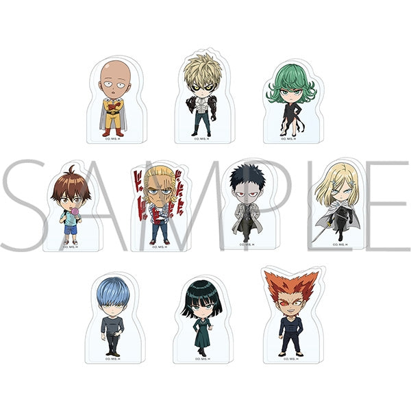 One-Punch Man Corotto Acrylic Figure Collection (1 box, 10 pieces) [Movic] [Trading]