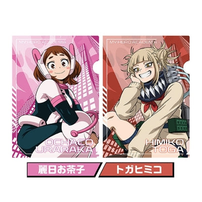 Anime My Hero Academia Clear File Set 3. Ochaco Uraraka & Himiko Toga [Ensky][GOODS]