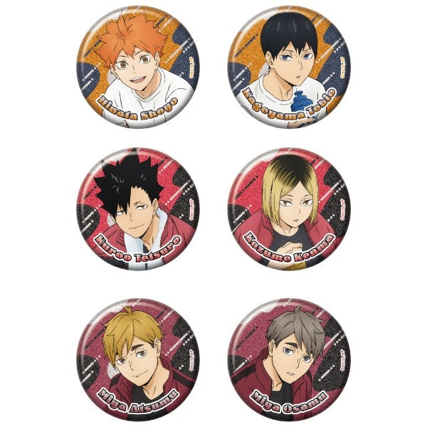アニメ「ハイキュー!!」 ラメキラカンバッジコレクション4 1箱6個入り [エンスカイ][トレーディング]