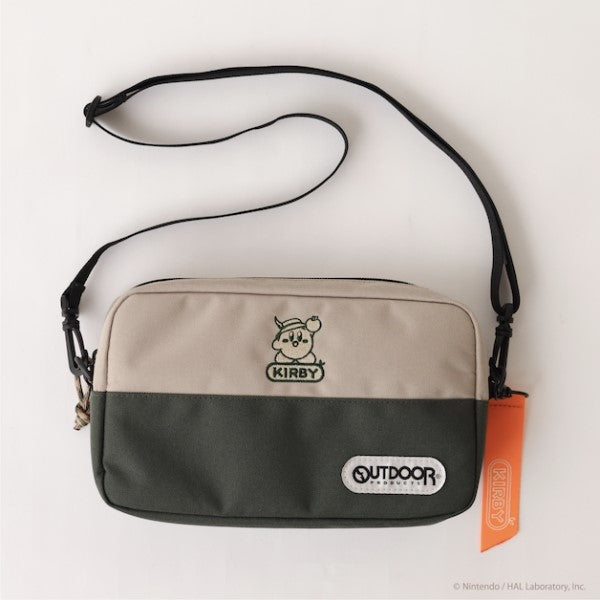 Kirby's Dream Land Kirby Wood Camp OUTDOOR PRODUCTS Collaboration Gadget Pouch [Ensky][GOODS]