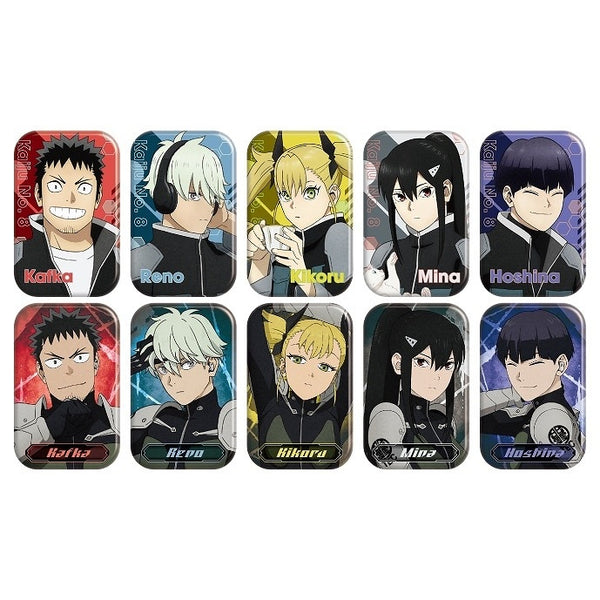 アニメ『怪獣8号』 まるかくカンバッジ 1箱10個入り [エンスカイ][トレーディング]