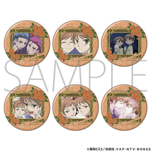 桜蘭高校ホスト部 推しキャラバッジコレクション/常陸院光・馨 1箱6個入り [ムービック][トレーディング]
