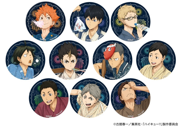 アニメ「ハイキュー!!」 PACHITバッジコレクション 1箱10個入り [エンスカイ][トレーディング]