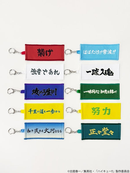 Haikyu!! Trading Miniature Towel Keychain Banner Vol. 2 Box of 10 [Toho][Trading]