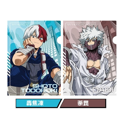 My Hero Academia Anime Clear File Set 4. Shoto Todoroki / Dabi [Ensky][GOODS]