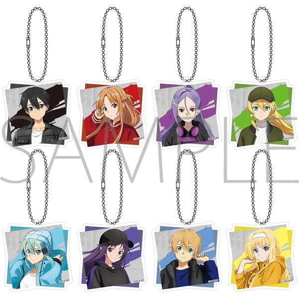 ソードアート・オンライン アクリルキーホルダーコレクション 1箱 8個入[ムービック][トレーディング]