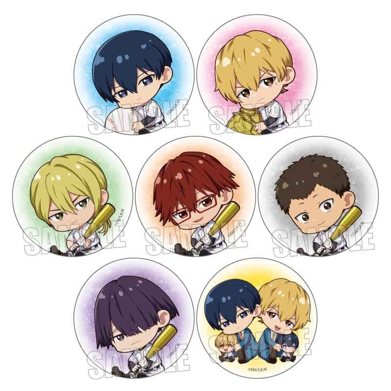 トレーディング缶バッジ 忘却バッテリー/ぎゅぎゅっと 1箱7個入り [ベルハウス][トレーディング]