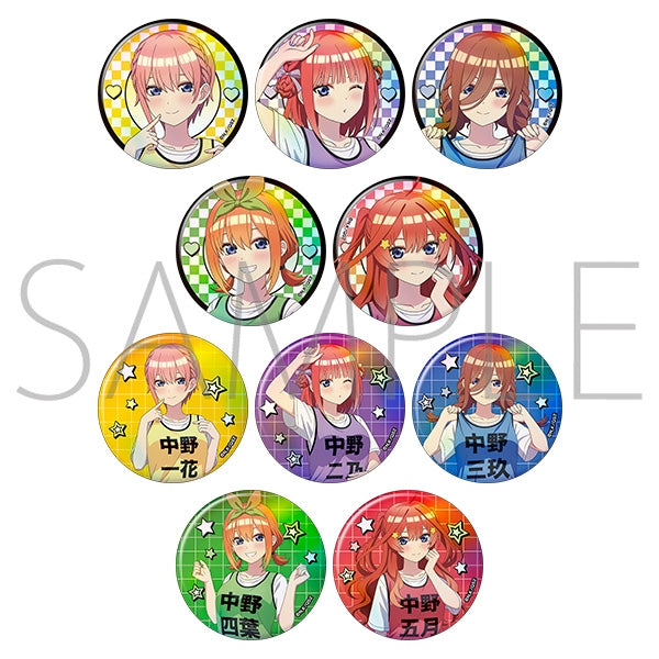 The Quintessential Quintuplets* Character Badge Collection Box of 10 [Movic][Trading]