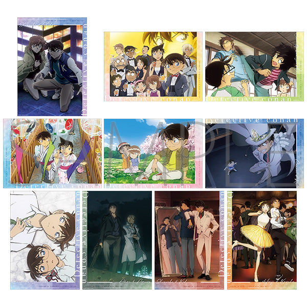 Detective Conan Mini Clear Poster Collection/Vol. 2 Box of 10 [Movic][Trading]