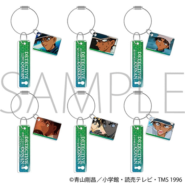 Detective Conan Acrylic Plate Collection / Heiji Hattori 1 Box of 6 [Movic][Trading]