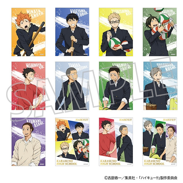 ハイキュー!! トレーディングクリアブロマイド 1箱12個入り [ムービック][トレーディング]