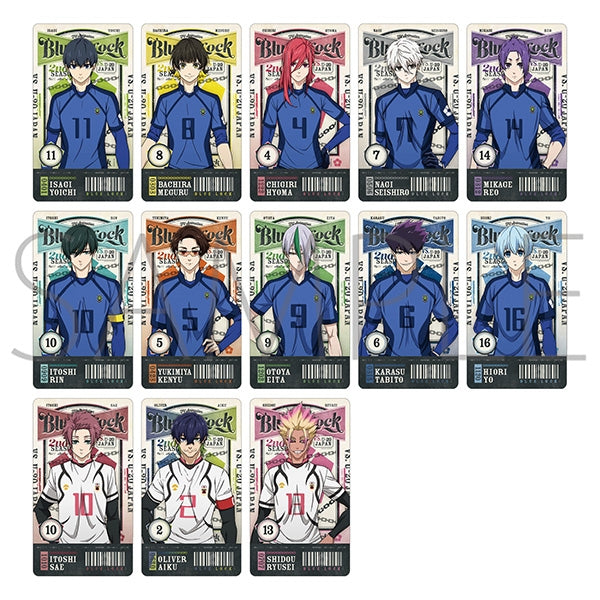 Blue Lock Season 2 Ticket Collection Box of 10 [Movic][Trading]