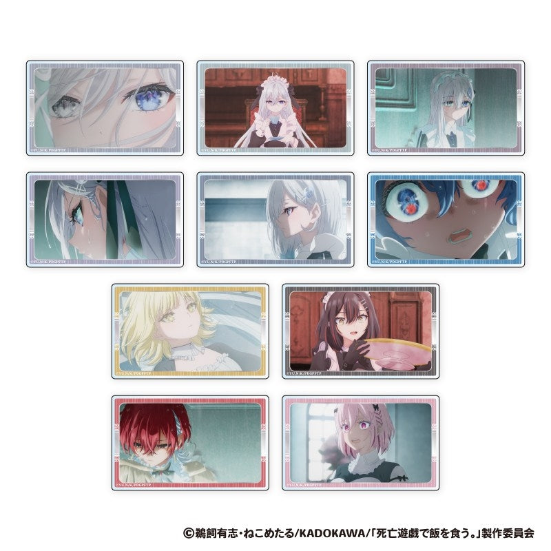 アニメ「死亡遊戯で飯を食う。」 トレーディングアクリルカード 1箱10個入り [ジーベック][GOODS]