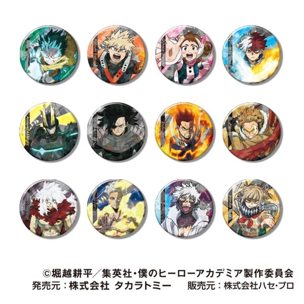 キラッとCANバッジ アニメ『僕のヒーローアカデミア』 Vol.10 1箱12個入り [ハセ・プロ][トレーディング]