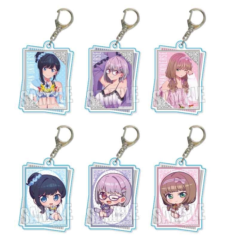 トレーディングアクリルキーホルダー グリッドマン ユニバース/リラックスver. 1箱 6個入[ベルハウス][トレーディング][新作]