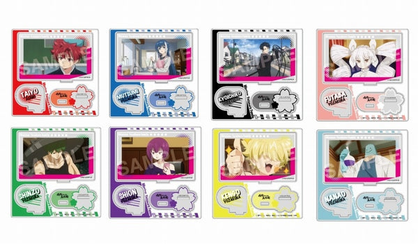 夜桜さんちの大作戦 アクリルスタンド 全8種 1箱8個入り [エフドットハート][トレーディング]