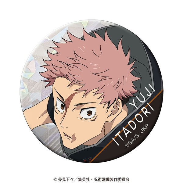 呪術廻戦 ホログラム缶バッジ Vol.3 虎杖悠仁 [東宝][GOODS]