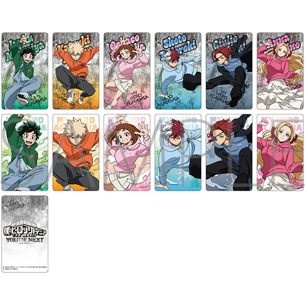 My Hero Academia THE MOVIE: You're Next Holo Card Collection 1 Box (12 Packs) [Movic][Trading]