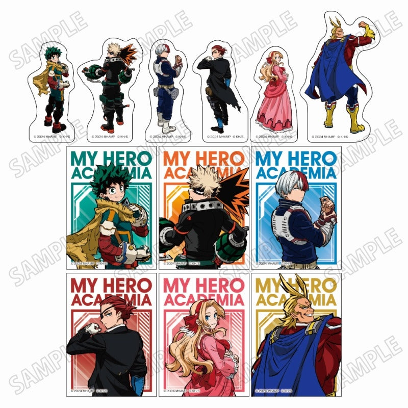 My Hero Academia The Movie: You're Next - The 4th Movie Exclusive - Illustrated Sticker Collection, 1 Box/6 Packs [Medicos Entertainment][Trading]