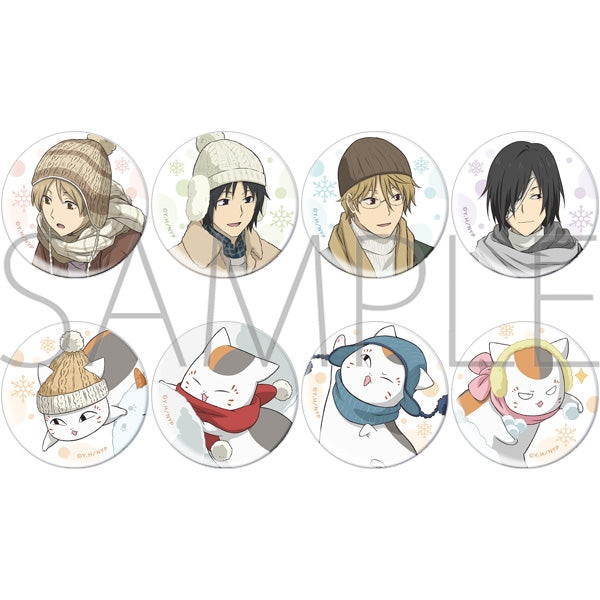 Natsume's Book of Friends Character Badge Collection / Warm Outfit Ver. 1 Box of 8 [Movic][Trading]