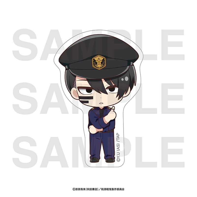 TV Anime "Togen Anki" ~Police~ Die-cut Sticker Mujin Mudano [Edith][GOODS]